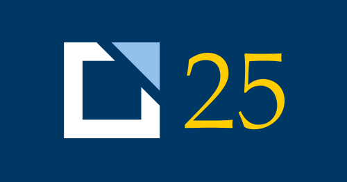 CSG Partners 25th Anniversary Logo