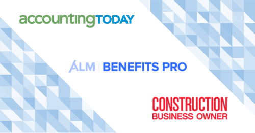 Accounting Today, Benefits Pro, Construction Business Owner logos